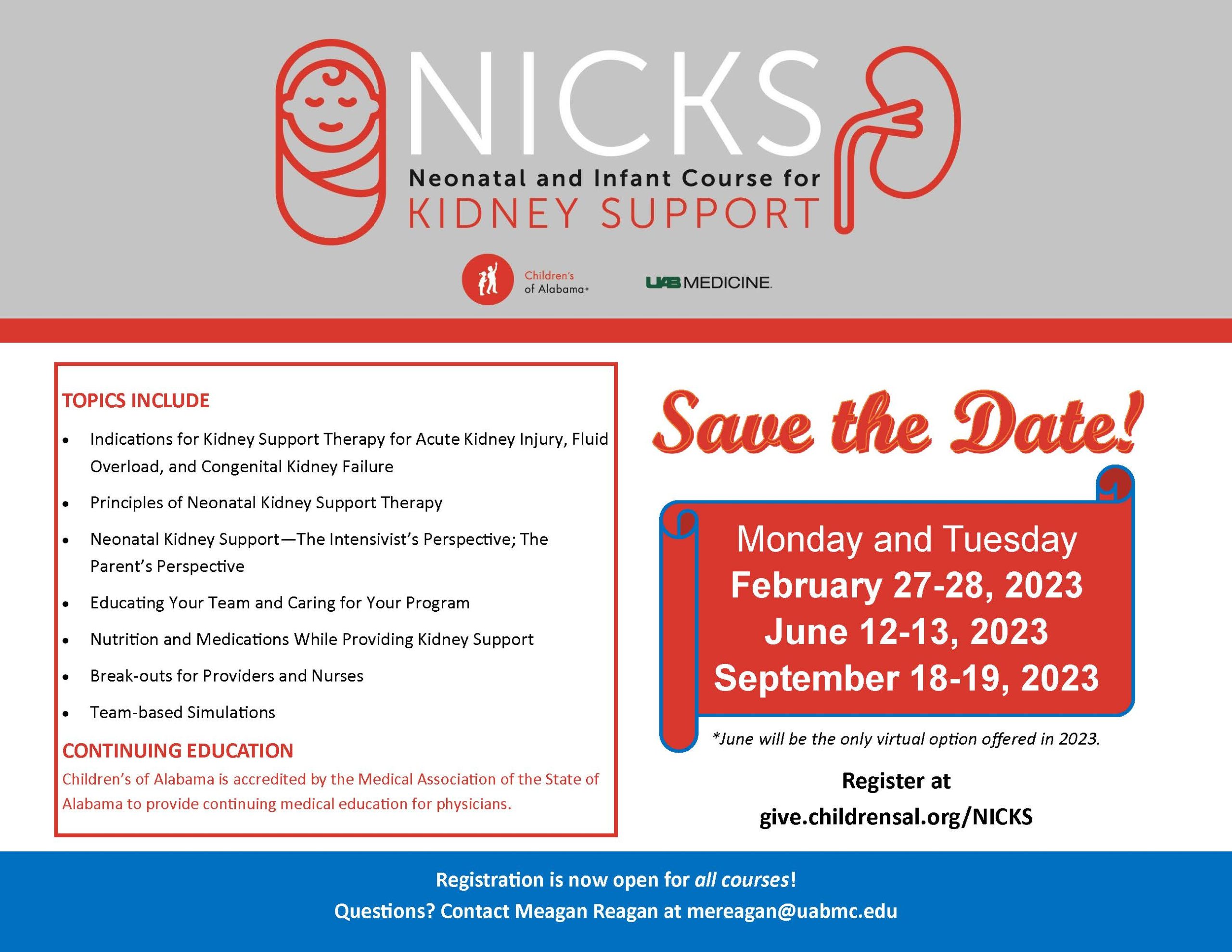 Save the Date 2023 Courses25